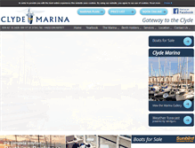 Tablet Screenshot of clydemarina.com